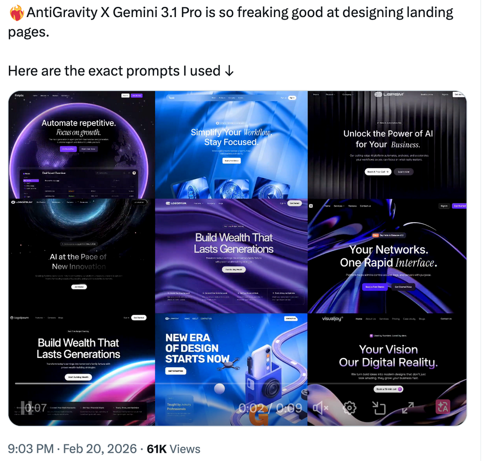 春节档大模型再开战，谷歌 Gemini 3.1Pro跑分超Claude，成本还更低